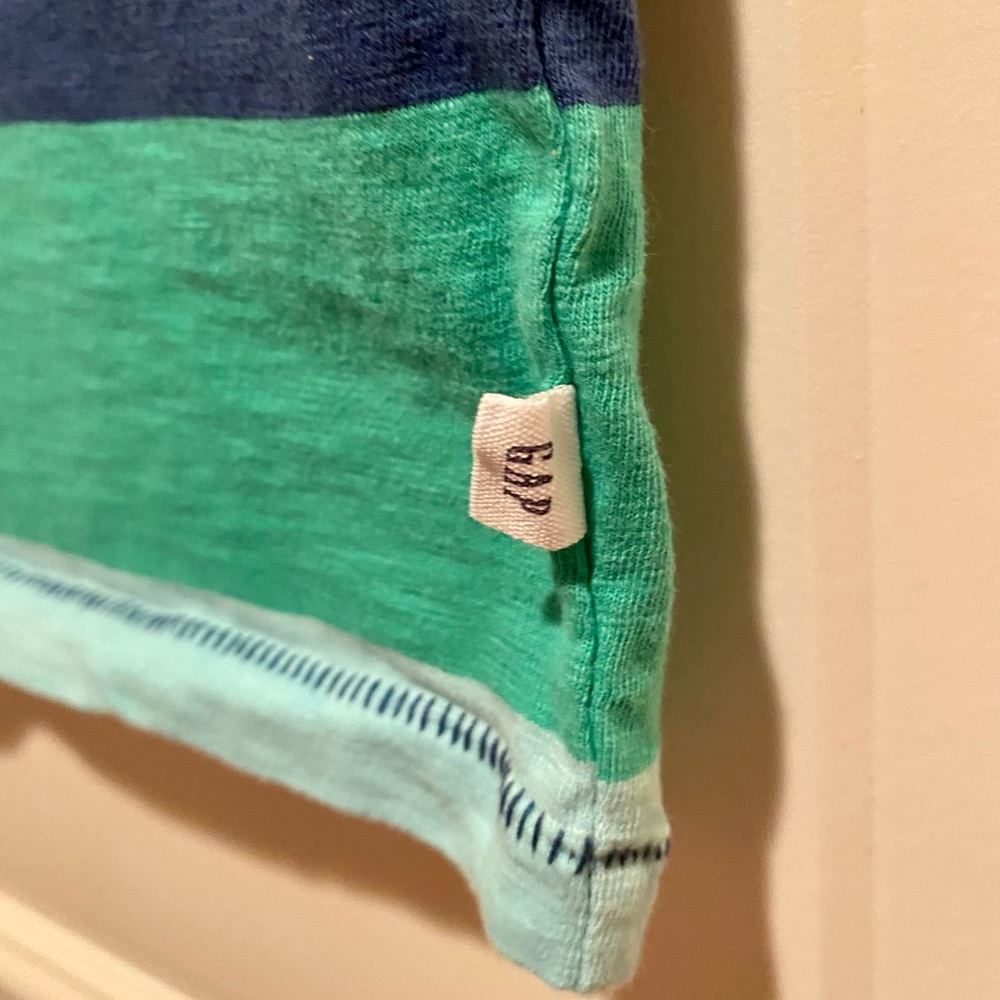 Boys Gap Color Block Short Sleeve Shirt Size XS - Picture 4 of 7